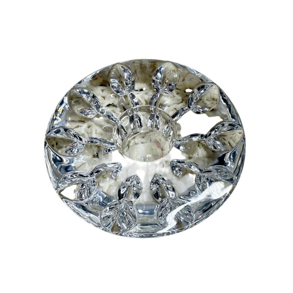 Reed & Barton MILLER ROGASKA Crystal Equinox 6" Votive Tealight Holder Decor